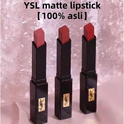 lipstik ysl asli dan palsu|ysl lipstick.